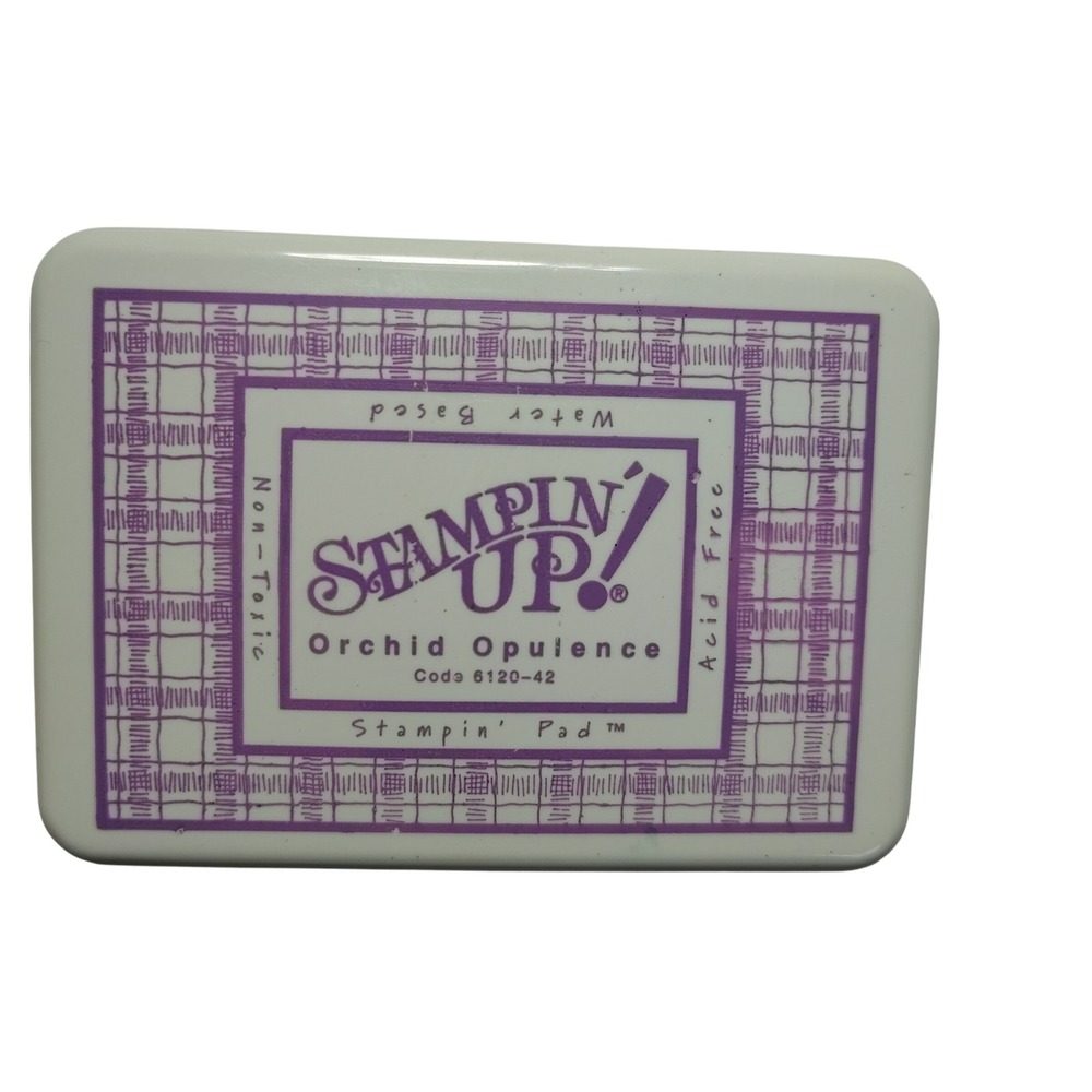 Stampin Up Orchid Opulence Water‎ Based Acid Free Non Toxic Stampin Pad